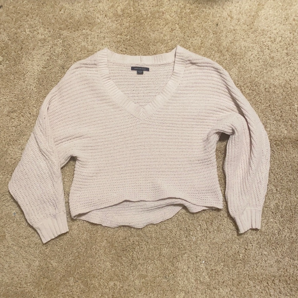 American Eagle Cropped Sweater